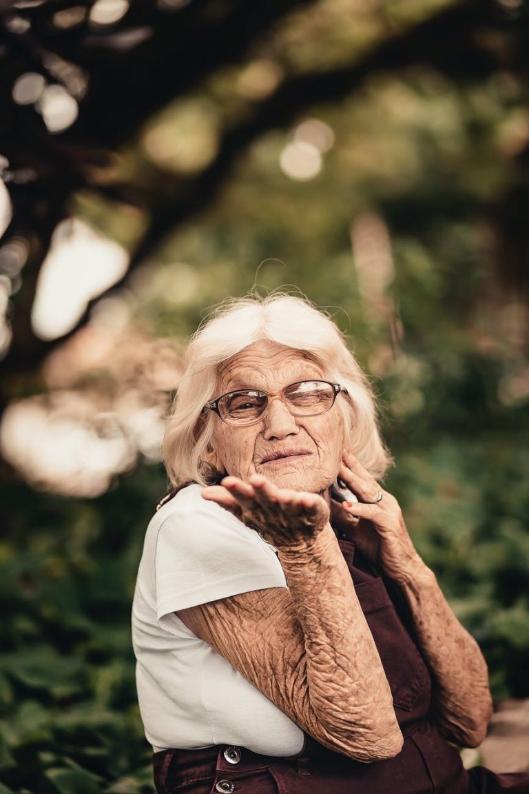 Two elderly ladies?